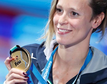 Emozione Federica Pellegrini: «Chiudo "Casa mia" da padrona»