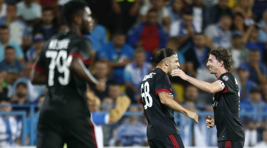 Europa League, Craiova-Milan 0-1: decide Ricardo Rodriguez