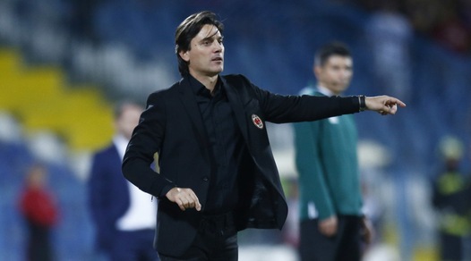 Europa League Milan, Montella: «Non mi potevo aspettare di più»