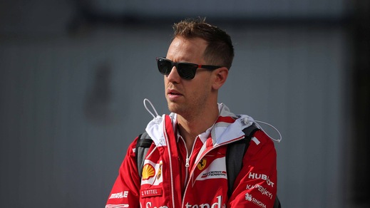 F1 Ferrari, Vettel: «Oggi? Insalata mista»