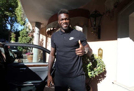 Lazio, Felipe Caicedo è arrivato nella capitale