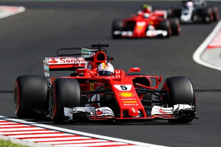 F1 Ungheria, Vettel e Raikkonen davanti a tutti