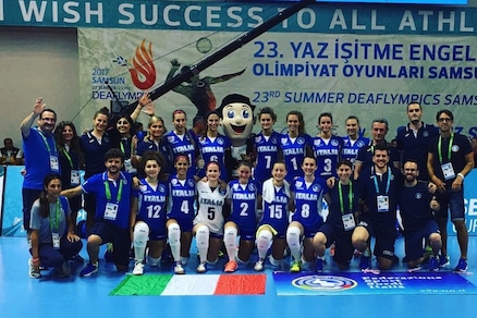 Volley: Deaflympics 2017, l'Italdonne è d'argento