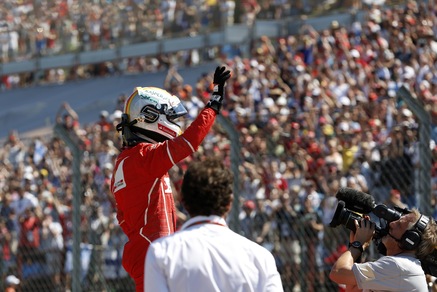 F1 Ungheria, Vettel: «Numero uno, grazie ragazzi!»