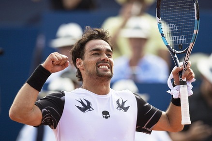 Atp Gstaad, Fognini in finale: affronterà Hanfmann