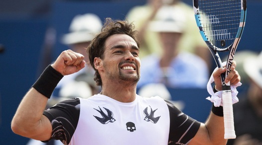 Atp Gstaad, Fognini in finale: affronterà Hanfmann