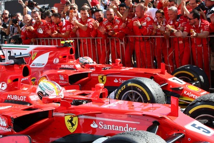 Trionfo Ferrari: da Gentiloni a Malagò, festa su Twitter