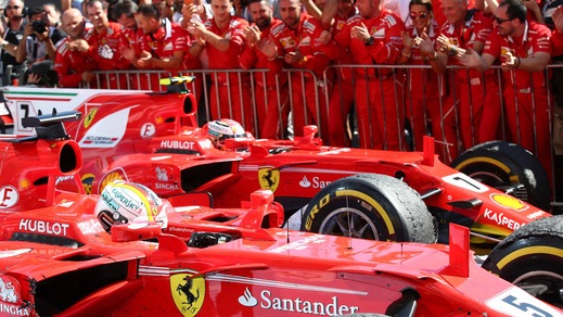 Trionfo Ferrari: da Gentiloni a Malagò, festa su Twitter