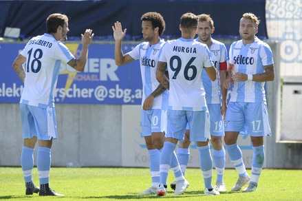 Lazio-Bayer Leverkusen 3-1, Immobile e Felipe Anderson in rete