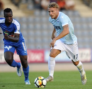 Lazio, Immobile: «Contro la Juventus sarà battaglia»
