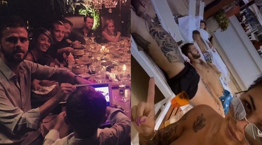 Nainggolan e Pjanic, cena e relax a Montecarlo