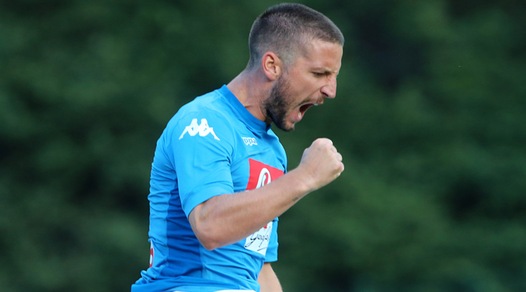 Napoli, Mertens-show nel primo test: è già in forma Champions