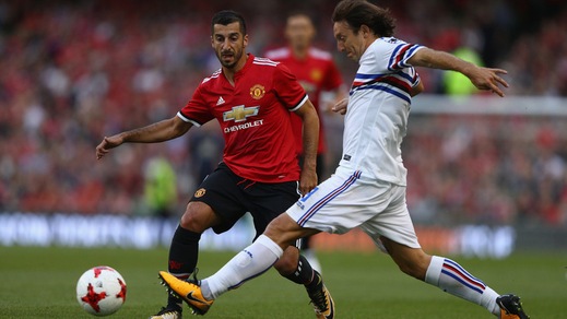 Serie A, Sampdoria a testa alta: vince il Manchester United 2-1