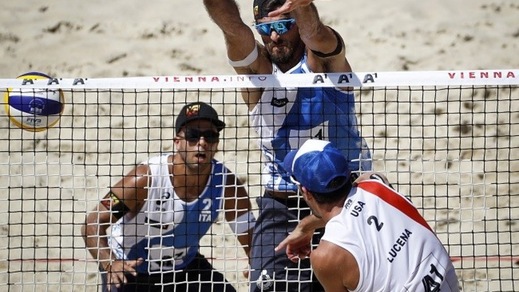 Beach Volley: Carambula-Ranghieri eliminati