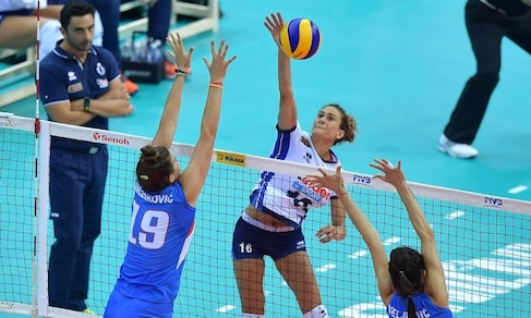 Volley: World Grand Prix, le azzurre cedono alla Serbia