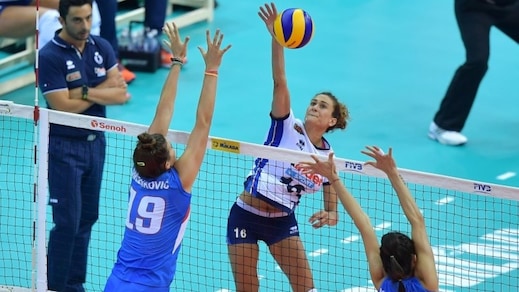 Volley: World Grand Prix, le azzurre cedono alla Serbia