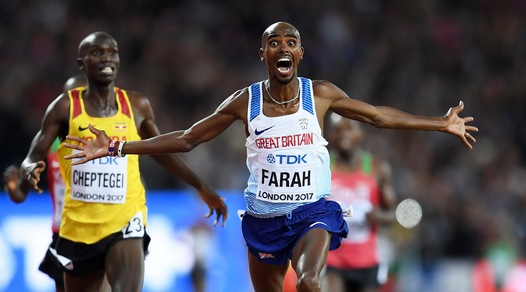 Mondiali di atletica, straordinario Farah: è ancora oro nei 10mila