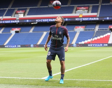 Neymar, show al Parco dei Principi prima di Psg-Amiens