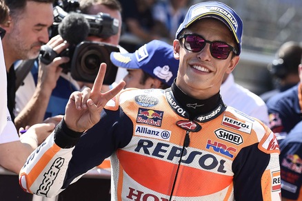 MotoGp, Brno: Marquez vola in quota ma Rossi c'è