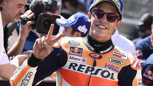 MotoGp, Brno: Marquez vola in quota ma Rossi c'è