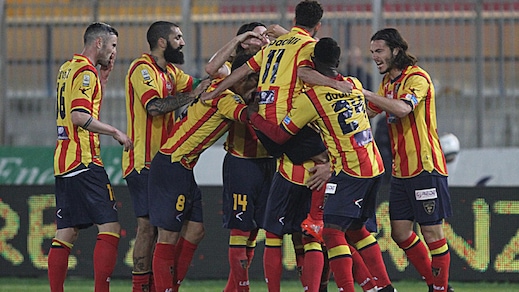 Coppa Italia, il Lecce è corsaro: buttata fuori la Pro Vercelli