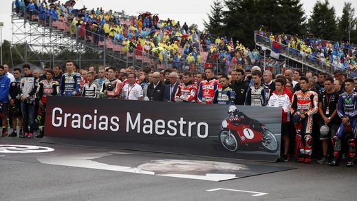 Moto: da Ibiza a Brno, le immagini dell'addio a Nieto