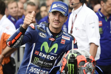 MotoGp, Viñales: «Podio importante dopo una gara difficile»