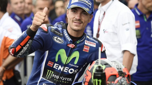 MotoGp, Viñales: «Podio importante dopo una gara difficile»
