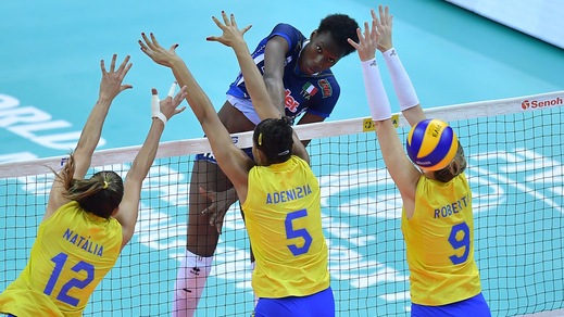 Volley: World Grand Prix , amarezza Italia, azzurre battute dal Brasile al tie break