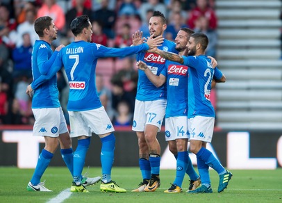 Bournemouth-Napoli 2-2: a segno Mertens e Zielinski