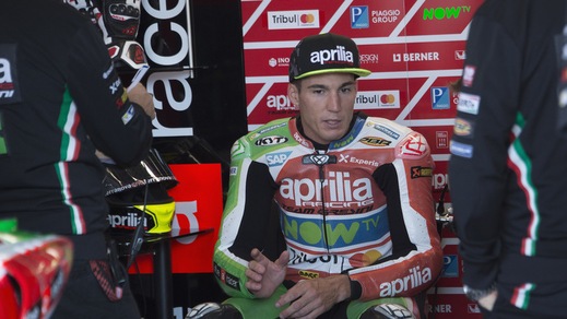 MotoGp Aprilia, Espargarò: «Test impegnativo ma utile»