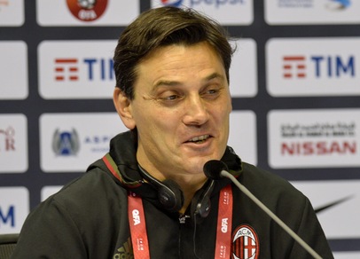 Milan, Montella: «Un attaccante? Senza fretta. André Silva accetti la concorrenza»