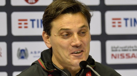 Milan, Montella: «Un attaccante? Senza fretta. André Silva accetti la concorrenza»