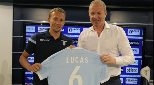 Lazio, senti Leiva: «Mi ispiro a Ronaldo... ma non segno quanto lui»