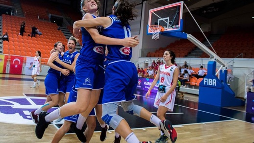 Basket Europeo U16: Azzurre in semifinale, Spagna ko