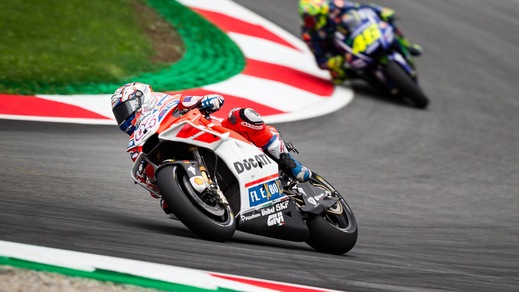MotoGp Austria: Dovizioso in testa nelle seconde libere, Rossi 12°