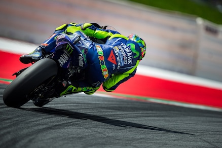 MotoGp Austria: Marquez super nelle ultime libere, Rossi è 7°