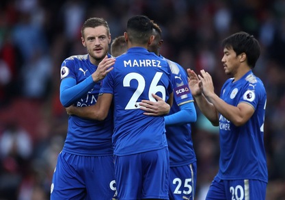 Arsenal-Leicester, c'è Mahrez in campo