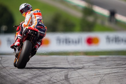 MotoGp Austria, Marquez: «Buon assetto della moto»