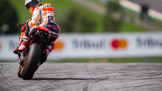 MotoGp Austria, Marquez: «Buon assetto della moto»