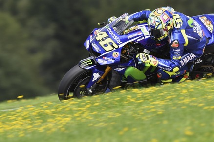 MotoGp Austria, Rossi: «Non ci aspettavamo un calo così»