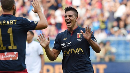 Coppa Italia, Genoa-Cesena 2-1:  Simeone scatenato. Il gol prima dell'addio