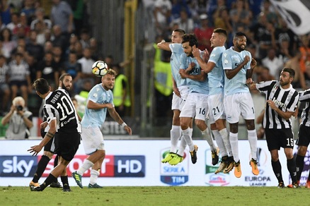 Supercoppa Juventus-Lazio 2-3, il tabellino