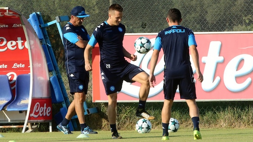 Champions League Napoli, i convocati di Sarri: c'è Chiriches