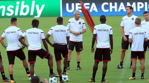 Nizza, la rifinitura al San Paolo