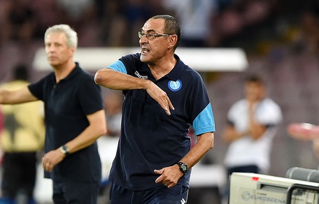 Sarri: «Napoli, ci è mancata la lucidità sotto porta»