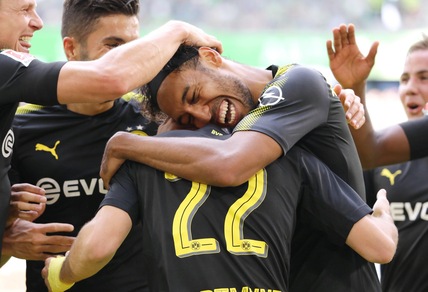 Bundesliga, Wolfsburg-Borussia Dortmund 0-3: segna anche Aubameyang