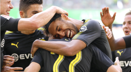 Bundesliga, Wolfsburg-Borussia Dortmund 0-3: segna anche Aubameyang