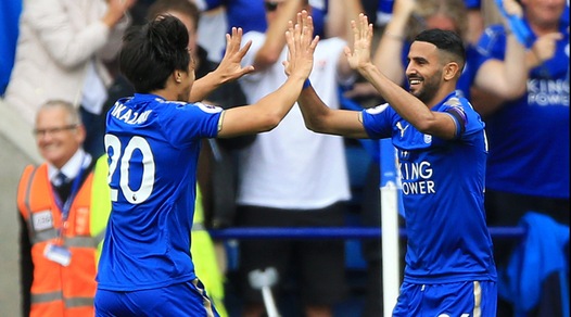 Leicester, Mahrez gioca e incanta
