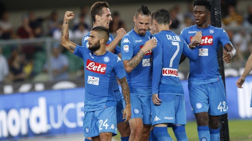 Serie A Verona-Napoli 1-3, il tabellino